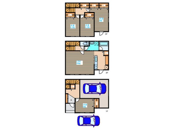 厚別東4条1丁目戸建の物件間取画像